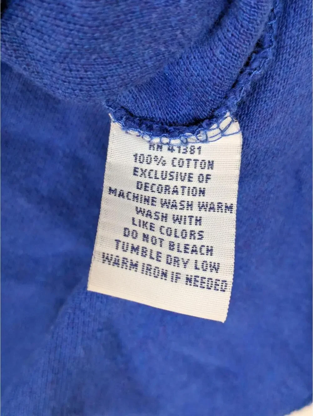 Polo Ralph Lauren Short Sleeve Polo Shirt Solid Blue Cotton Mens Large